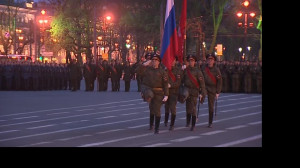 На Дворцовой площади состоится вторая репетиция парада Победы