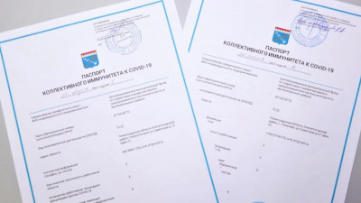 В Ленобласти предприятиям выдано почти две тысячи паспортов коллективного иммунитета