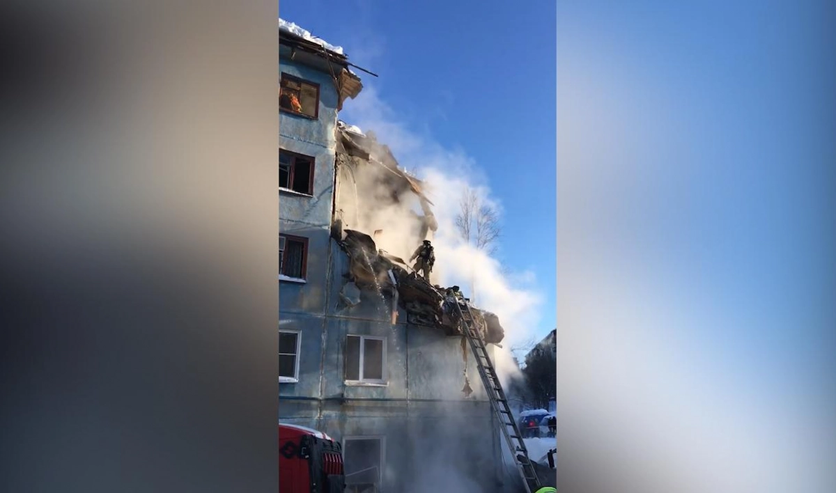 СК: Взрыв газа в жилом доме в Мурманске был умышленным - tvspb.ru