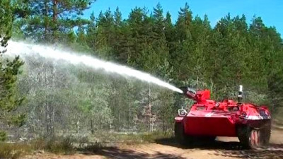 «Зверский» характер: разработанная в Петербурге нанопена противостоит температуре в тысячу градусов и маскирует объекты