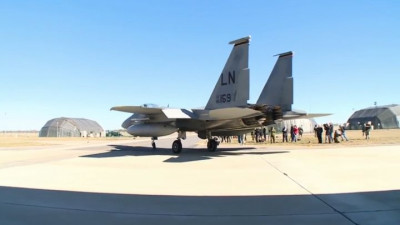 Пентагон показал видео перехвата российских истребителей над Балтикой