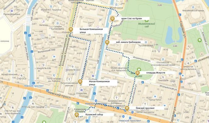 «Ленсвет» представил карту с пешеходными маршрутами - tvspb.ru
