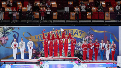Петербургские гимнастки завоевали золотые и серебряные медали чемпионата России