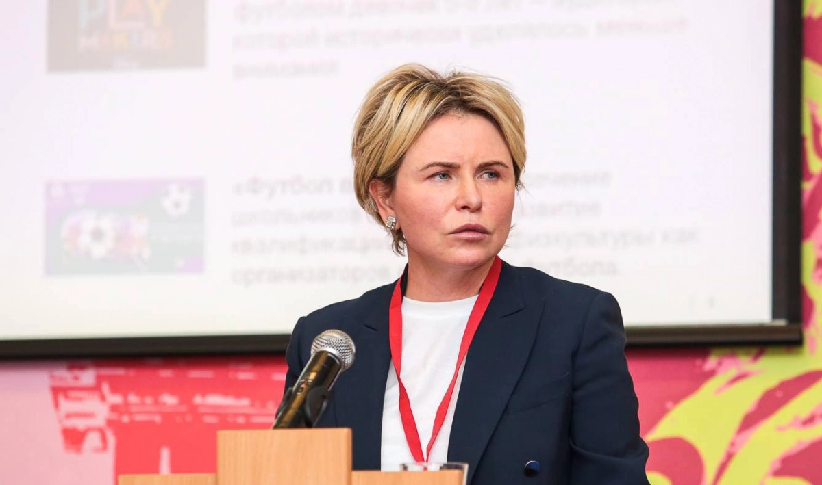 Елена Илюхина стала президентом Федерации футбола Петербурга - tvspb.ru