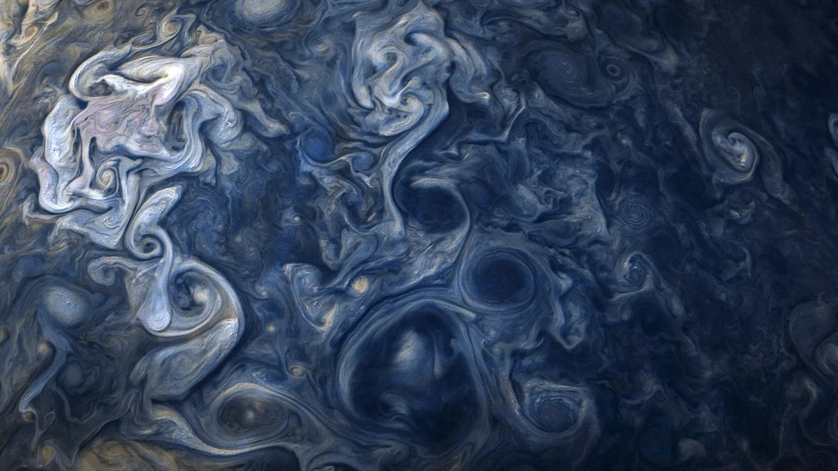 NASA показала облака на Юпитере, похожие на картины Ван Гога - tvspb.ru
