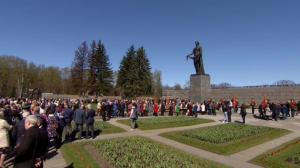 Торжественно-траурные мероприятия на Пискарёвском мемориальном кладбище