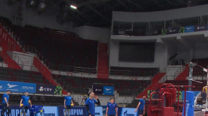 Подготовка к международному турниру