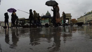 В воскресенье в Петербурге ожидается дождь
