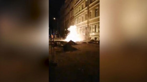 Газовая труба взорвалась на Мытнинской улице
