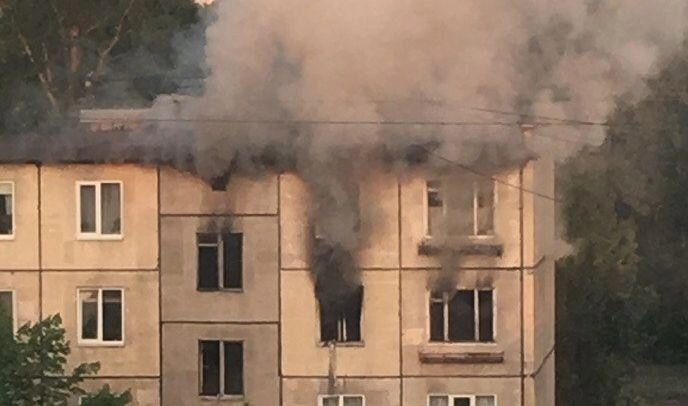 Очевидцы: при пожаре на улице Бабушкина пострадал ребенок - tvspb.ru
