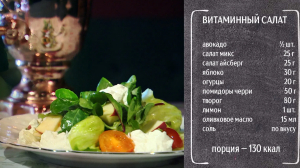 Витаминный салат «Гуси-Лебеди»: заряд свежести с утра пораньше