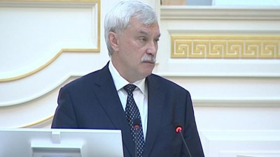 Георгий Полтавченко выступит перед депутатами Законодательного собрания с ежегодным отчетом