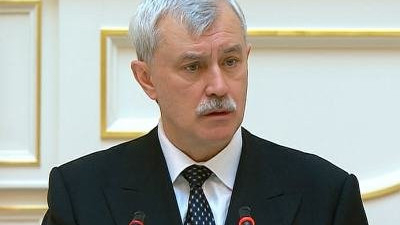 В Мариинском дворце началось выступление Георгия Полтавченко перед депутатами Законодательного собрания