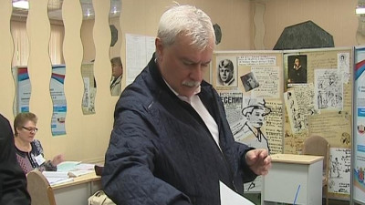 Георгий Полтавченко проголосовал на выборах