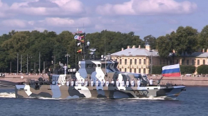 В Петербурге состоялась генеральная репетиция военно-морского парада