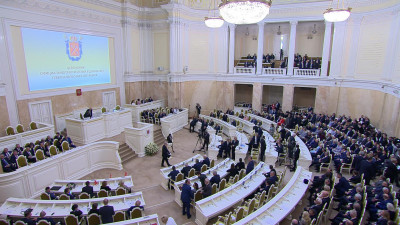 В Петербурге началась инаугурация губернатора