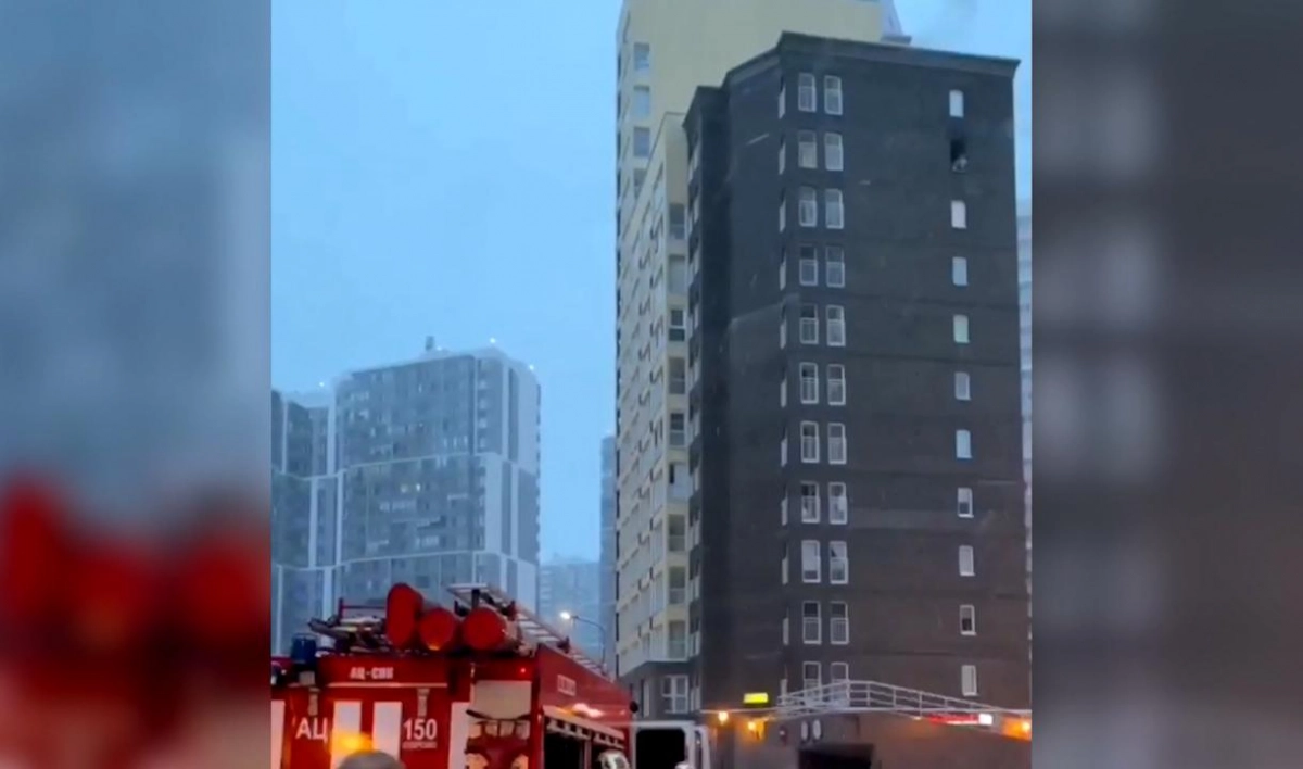 В результате пожара в Кудрово пострадали два человека - tvspb.ru