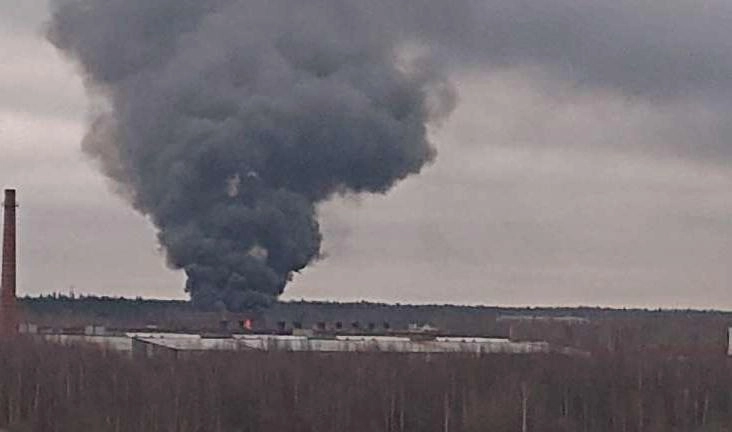 Пожар в километре от Северной ТЭЦ локализован - tvspb.ru