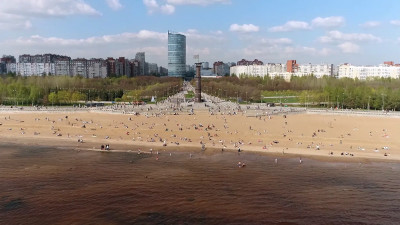 Шатры для вакцинации появятся в парке 300-летия и на Васильевском острове