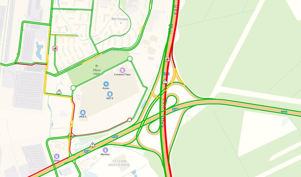 Пробки на мурманском шоссе онлайн сейчас карта до синявино прогноз на 18 00