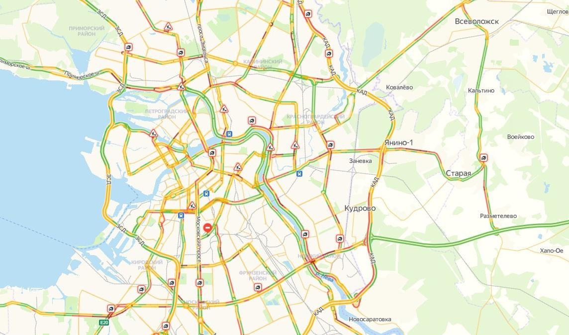 Города по дороге в санкт петербург. Дорога СПБ. Загруженность железных дорог СПБ. Загруженность дорог СПБ В понедельник по часам. По трассе «кола» на карте Санкт-Петербурга.