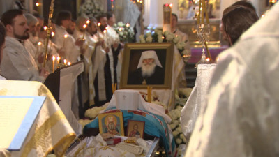 В Северной столице простились с бывшим митрополитом Петербургской епархии Владимиром