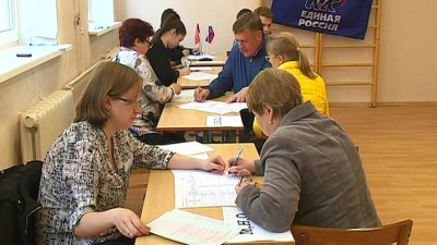 Серьезных нарушений на праймериз «Единой России» в Петербурге не зафиксировано