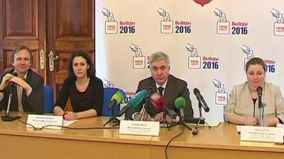 Прямое включение: В Горизбиркоме подводят предварительные итоги выборов