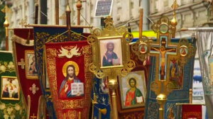 Малый крестный ход. Празднования на площади Александра Невского