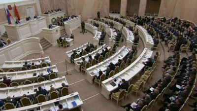 Отчет Георгия Полтавченко в Мариинском дворце. Основные темы