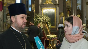 Православная святыня в Казанском соборе