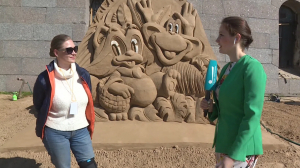 Фестиваль песчаных скульптур ко Дню рождения города: как идёт подготовка на пляже Петропавловской крепости