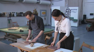 Лепим барельеф любимого