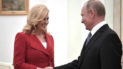 Президент Хорватии заявила, что в стране ждут Путина в гости
