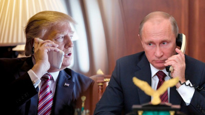 В Кремле рассказали, о чем Путин и Трамп говорили по телефону