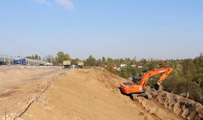 Строители готовят площадку для второй очереди реконструкции Гореловского путепровода - tvspb.ru