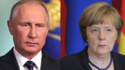 Владимир Путин обсудил ситуацию в Идлибе с Ангелой Меркель