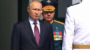 Путин оценил Главный военно-морской парад