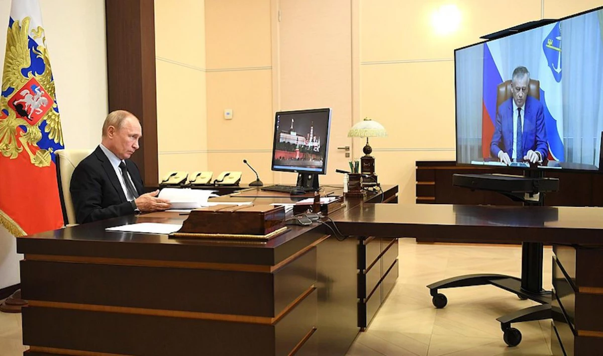 Президент Владимир Путин провел рабочую встречу с губернатором Ленобласти Александром Дрозденко - tvspb.ru