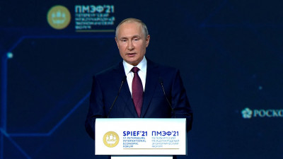 Путин заявил об окончании укладки первой нитки «Северного потока-2»