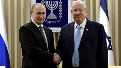Владимир Путин встретился с президентом Израиля