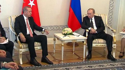 Русско-турецкая оттепель: Путин и Эрдоган в Константиновском дворце обозначили курс на сближение двух стран