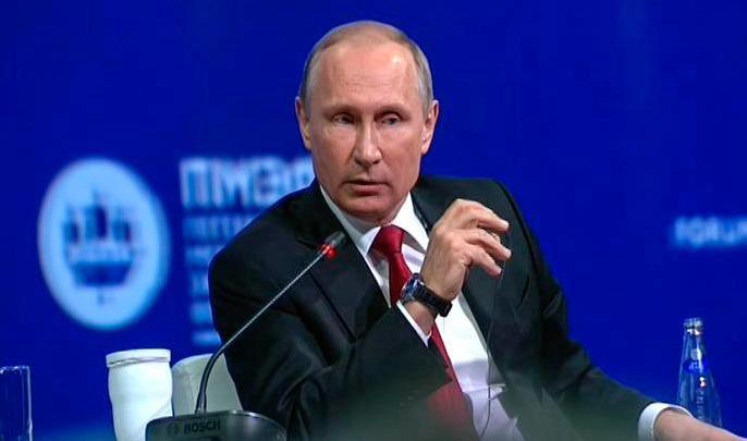 Путин готовится к выступлению на сессии ПМЭФ, сообщил Песков - tvspb.ru