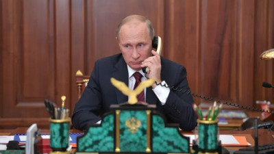 Путин поговорил по телефону с Эрдоганом