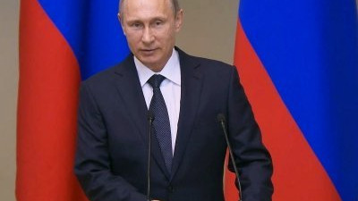 Путин прибыл на медиафорум Общероссийского народного фронта