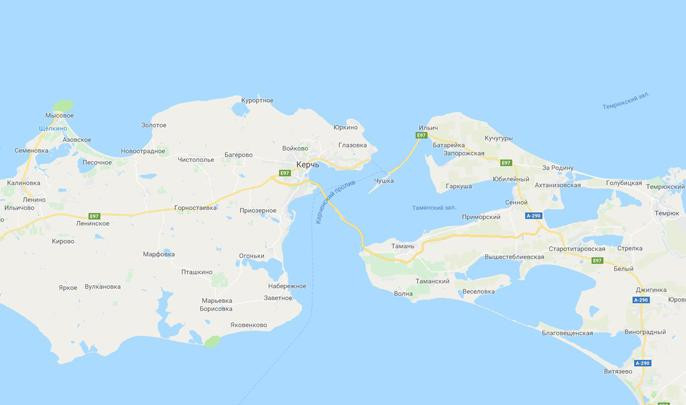 Крымский мост появился на Google-картах
