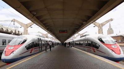 РЖД в ближайшие недели планируют начать проектирование ВСМ Москва — Петербург