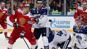 Хоккейный матч Россия — Финляндия