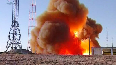 Военный спутник успешно запустили с космодрома «Плесецк»