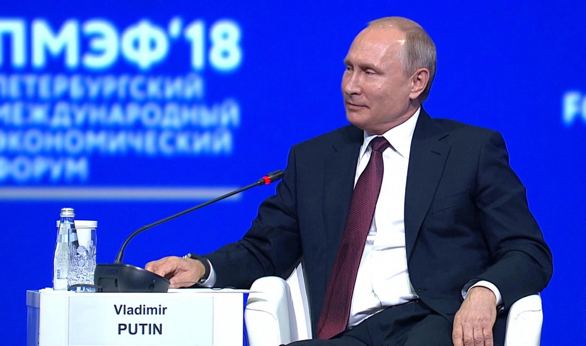 Полтавченко заявил, что у Путина нет замечаний к ПМЭФ-2018 - tvspb.ru